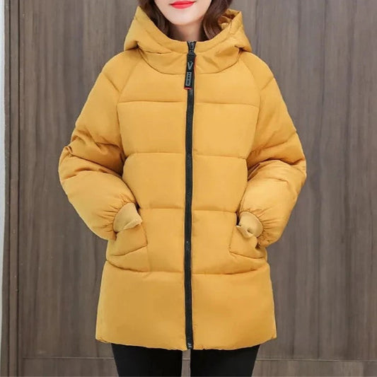 Parka Long avec Capuche et Coupe Ample pour Femmes | Idéal pour l’Hiver