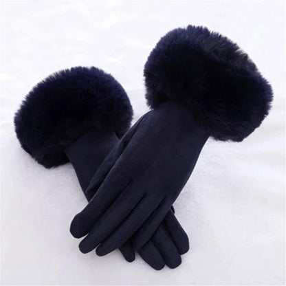 Gants à Poignet Doux avec Finition Texturée pour Femmes | Idéaux pour les Journées Froides