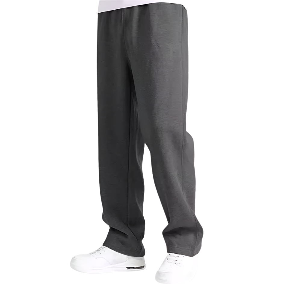 Pantalon De Survêtement Droit Avec Taille Élastique Pour Homme | Idéal Pour Un Usage Quotidien