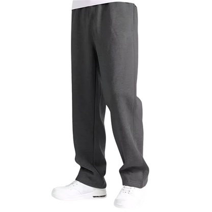 Pantalon De Survêtement Droit Avec Taille Élastique Pour Homme | Idéal Pour Un Usage Quotidien