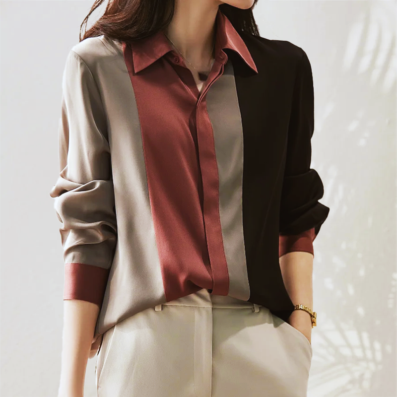 Blouse À Coupe Fluide Et Design Minimal Pour Femme | Idéale Pour Le Quotidien