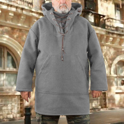 Veste D’extérieur avec Capuche Et Poche Frontale pour Adultes | Idéale pour L’hiver Et Les Activités En Plein Air
