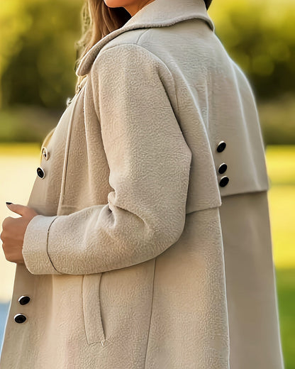 Manteau Mi-Long à Coupe Moderne pour Femmes | Idéal pour les Tenues Professionnelles et Quotidiennes