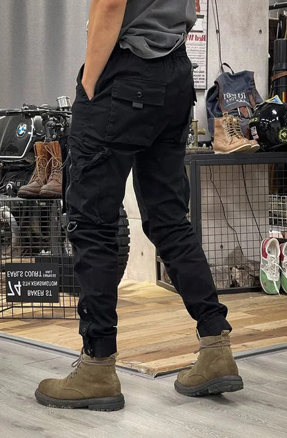 Pantalon Cargo Avec Taille Élastique Et Poches Multiples Pour Hommes | Idéal Pour Les Activités Quotidiennes