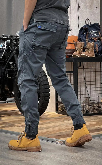 Pantalon Cargo Avec Taille Élastique Et Poches Multiples Pour Hommes | Idéal Pour Les Activités Quotidiennes