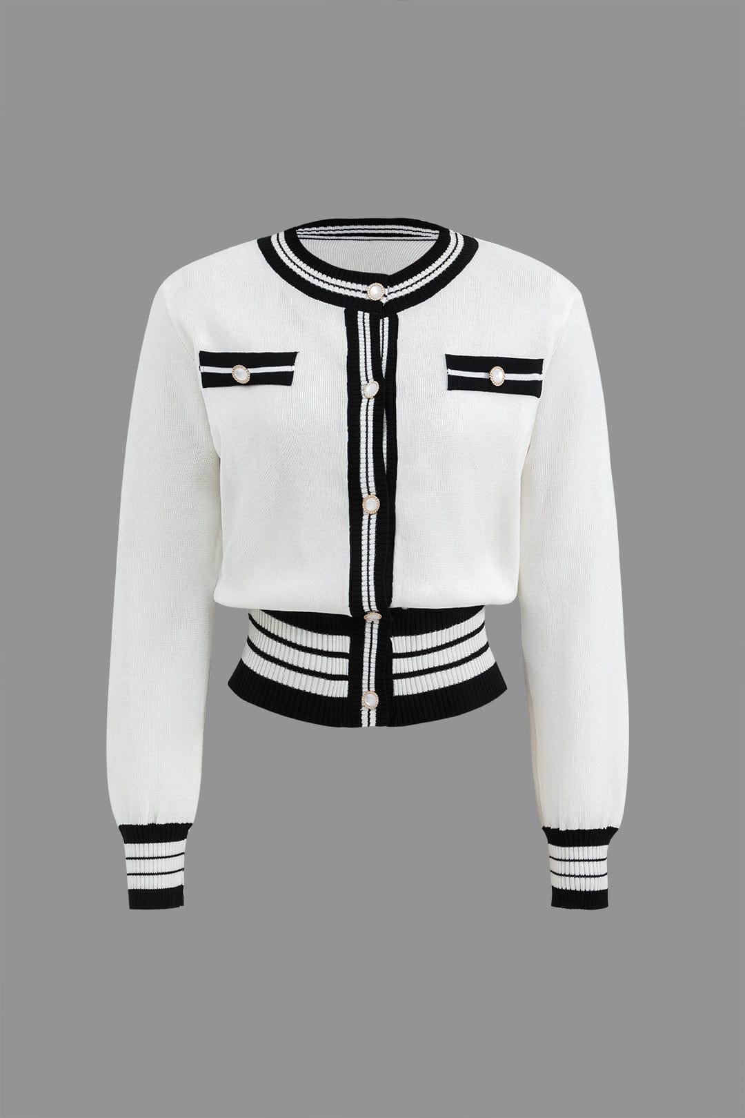Ensemble Deux Pièces avec Cardigan Court et Pantalon Large pour Femme | Idéal pour le Quotidien et le Bureau