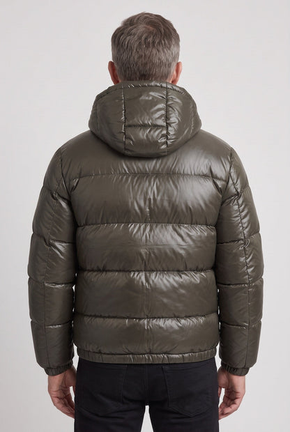 Doudoune à capuche pour hommes