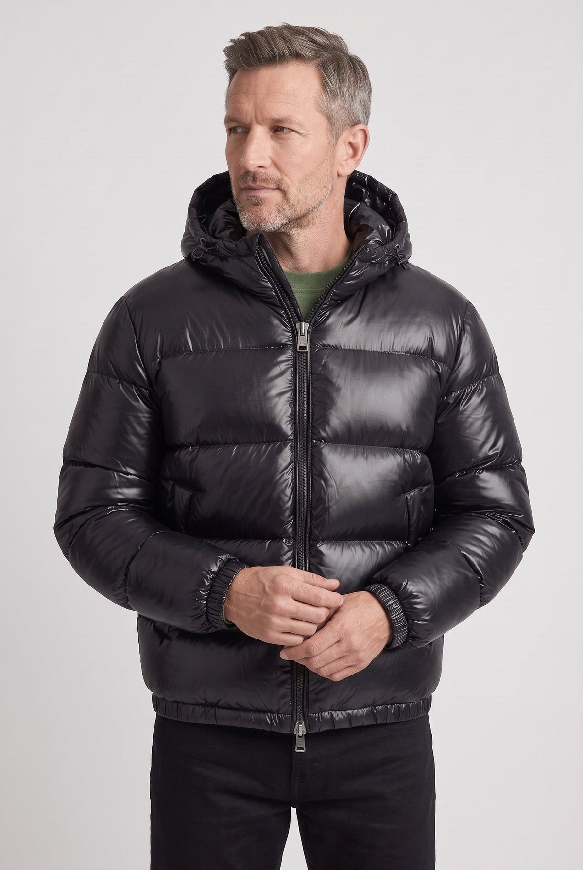 Doudoune à capuche pour hommes