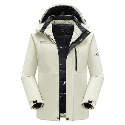 Veste D’Hiver avec Capuche Ajustable pour Homme | Idéale pour La Saison Froide