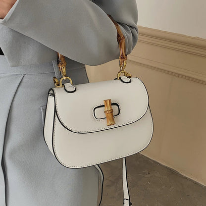 Sac Structuré Avec Poignée Bambou Et Bandoulière Ajustable | Idéal Pour Usage Quotidien
