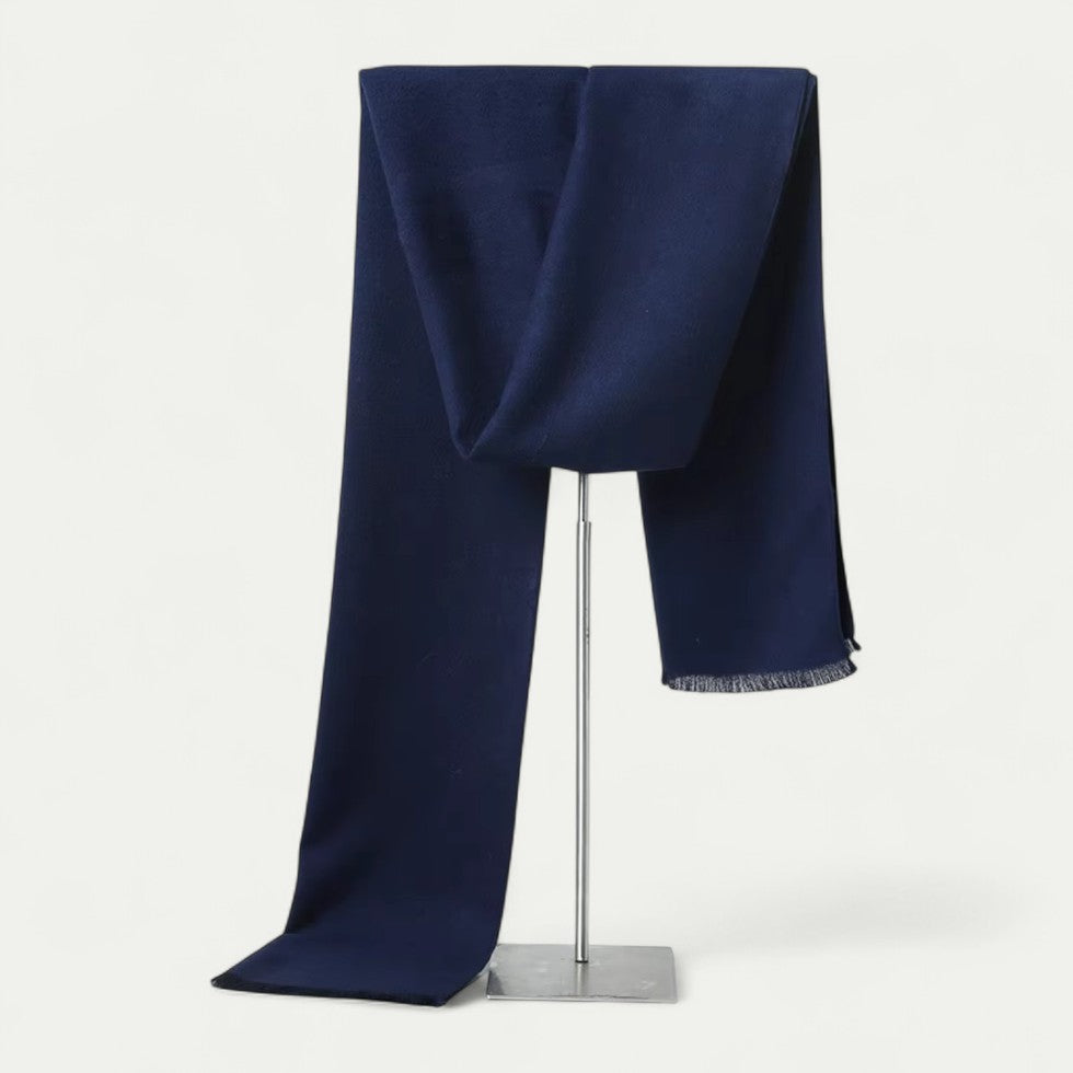 Écharpe pour Hommes avec Finition À Franges | Idéale pour La Saison Hivernale