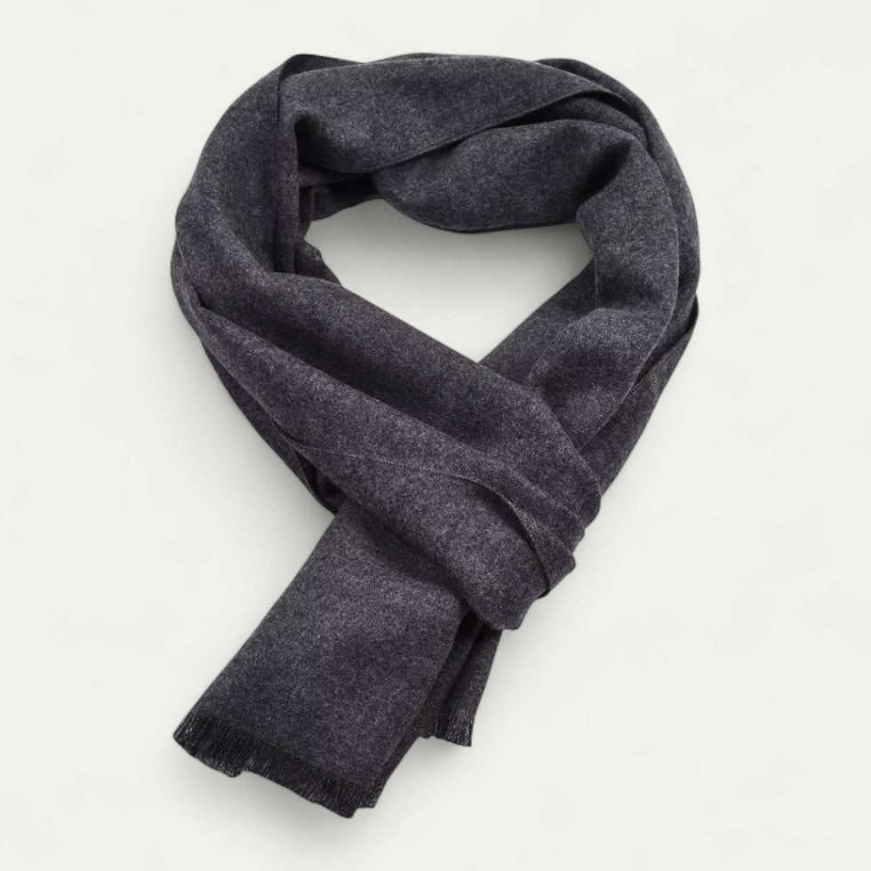 Écharpe pour Hommes avec Finition À Franges | Idéale pour La Saison Hivernale