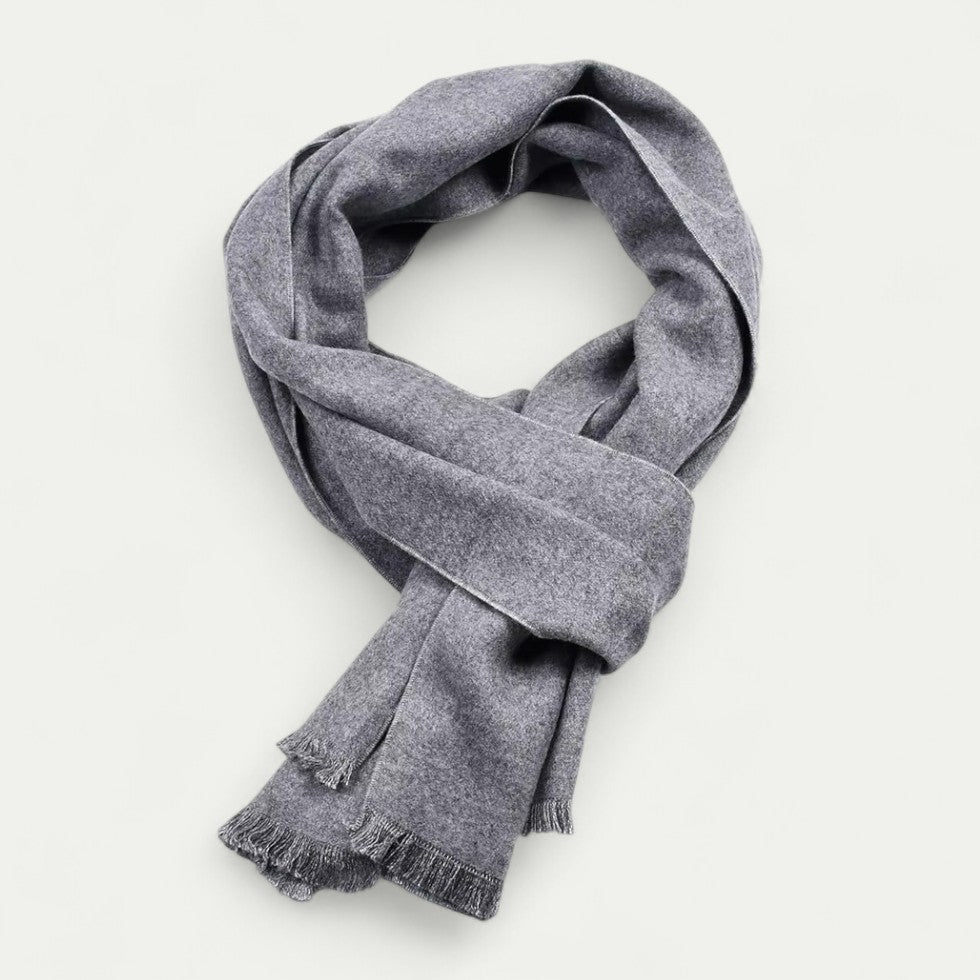 Écharpe pour Hommes avec Finition À Franges | Idéale pour La Saison Hivernale