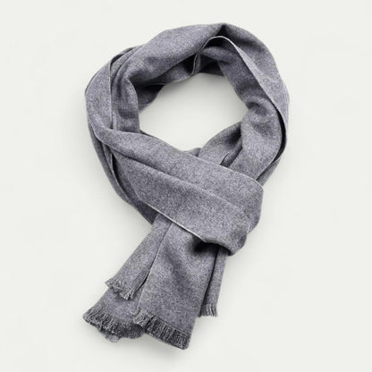 Écharpe pour Hommes avec Finition À Franges | Idéale pour La Saison Hivernale