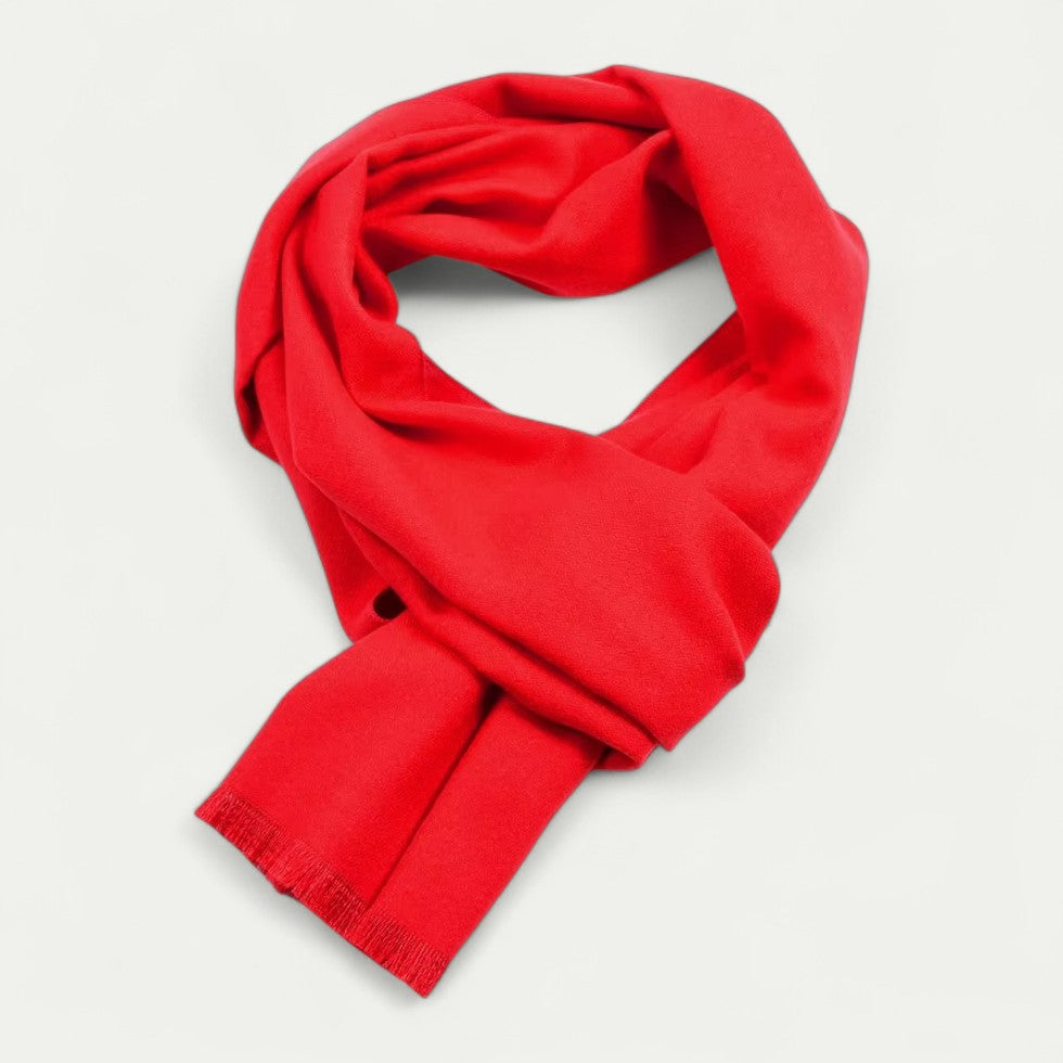 Écharpe pour Hommes avec Finition À Franges | Idéale pour La Saison Hivernale