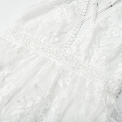 Robe À Bretelles Avec Broderie Florale Pour Femme | Idéale Pour Les Vacances Et Les Sorties D’Été