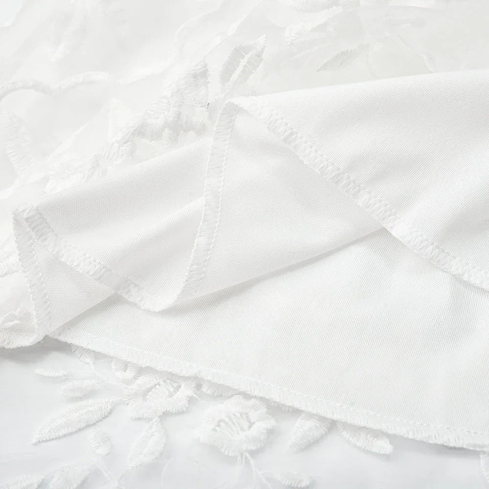 Robe À Bretelles Avec Broderie Florale Pour Femme | Idéale Pour Les Vacances Et Les Sorties D’Été