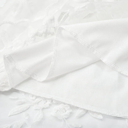 Robe À Bretelles Avec Broderie Florale Pour Femme | Idéale Pour Les Vacances Et Les Sorties D’Été