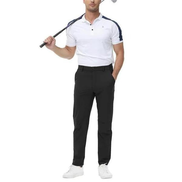 Pantalon De Golf Stretch Léger pour Homme avec Coupe Fonctionnelle | Idéal pour Le Sport Et Les Loisirs