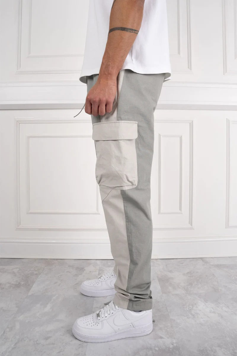 Pantalon Cargo Homme avec Panneaux Fonctionnels | Idéal pour Les Activités Urbaines Et Extérieures
