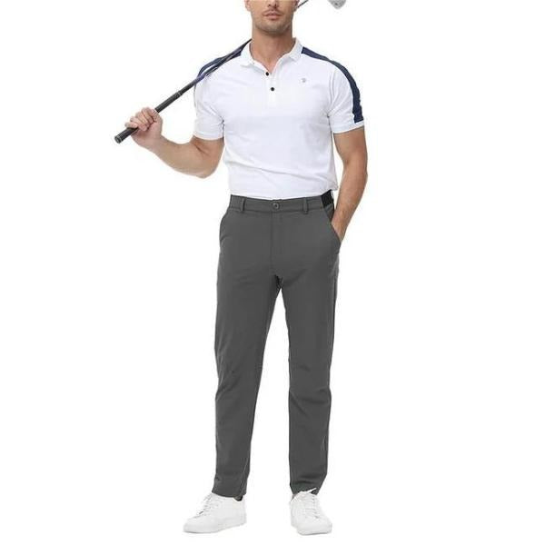 Pantalon De Golf Stretch Léger pour Homme avec Coupe Fonctionnelle | Idéal pour Le Sport Et Les Loisirs