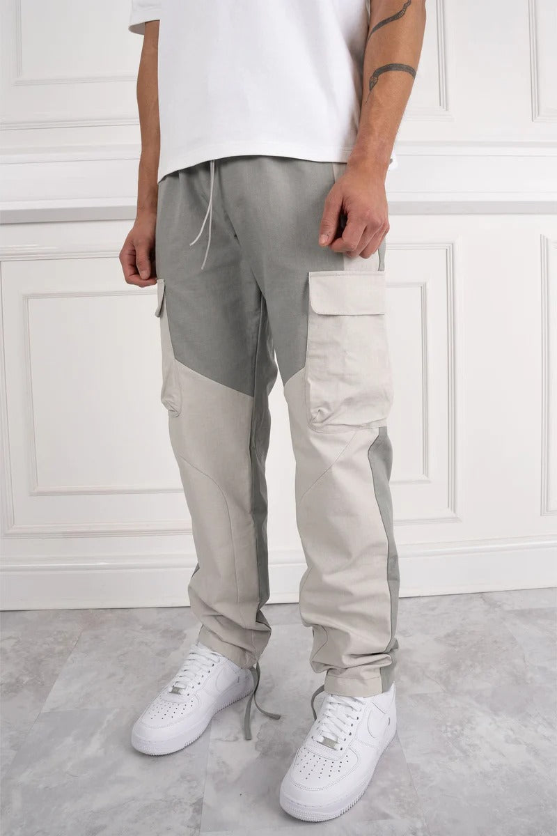 Pantalon Cargo Homme avec Panneaux Fonctionnels | Idéal pour Les Activités Urbaines Et Extérieures