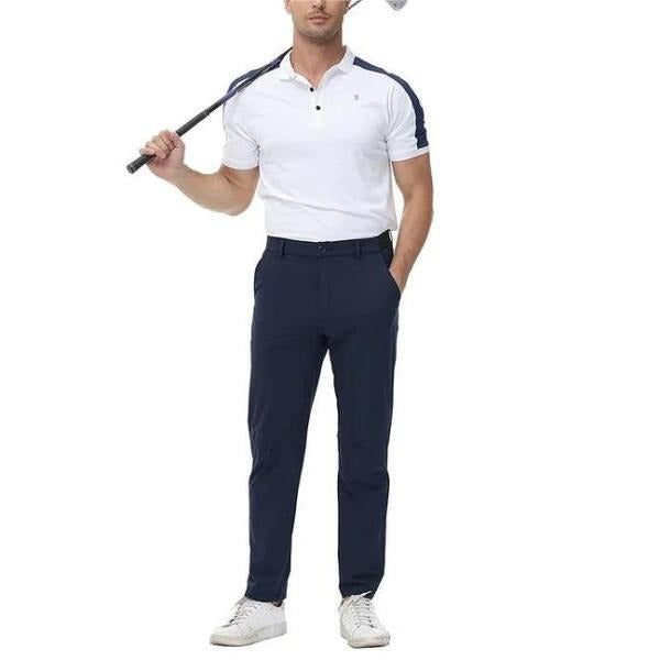 Pantalon De Golf Stretch Léger pour Homme avec Coupe Fonctionnelle | Idéal pour Le Sport Et Les Loisirs