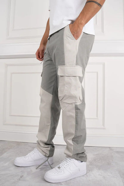 Pantalon Cargo Homme avec Panneaux Fonctionnels | Idéal pour Les Activités Urbaines Et Extérieures