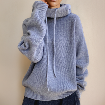 Pull À Col Roulé avec Coupe Classique pour Femme | Idéal pour La Mi-Saison Et L’Hiver