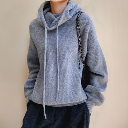 Pull À Col Roulé avec Coupe Classique pour Femme | Idéal pour La Mi-Saison Et L’Hiver