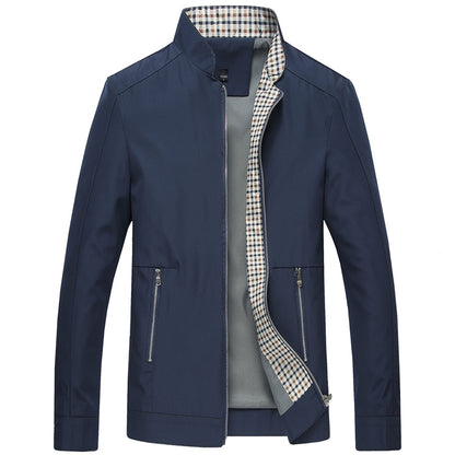 Veste Bomber Slim Fit avec Détails Classiques pour Hommes | Idéale pour le Printemps et l’Automne