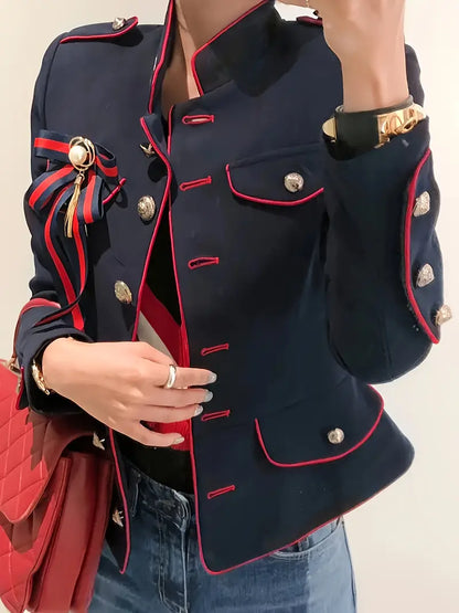 Veste Boutonnée avec Fermeture Frontale pour Femme | Idéal pour Usage Quotidien et Occasions