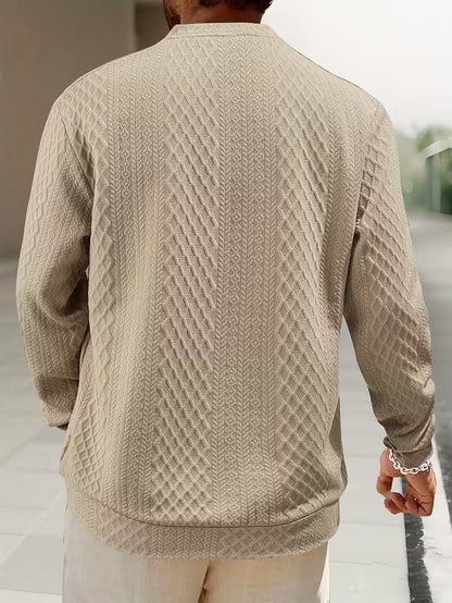 Pull À Motif Géométrique Avec Coupe Décontractée Pour Adultes | Idéal Pour Usage Quotidien