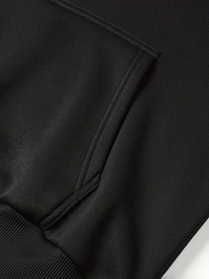 Sweat à capuche colorblock manches longues pour hommes