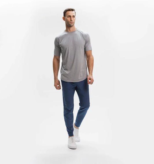 Pantalon Fonctionnel avec Coupe Ajustée Et Taille Élastique pour Homme | Idéal pour Les Activités Quotidiennes