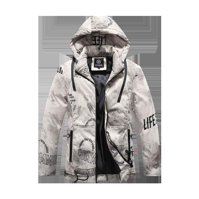 Veste D’Hiver pour Homme avec Capuche Et Multi-Poches | Idéale pour La Saison Froide