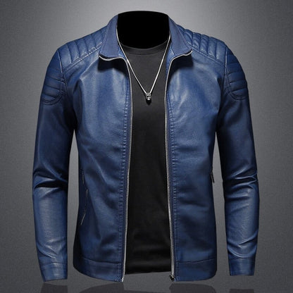 Veste Zippée avec Col Classique pour Hommes | Idéale pour la Mi-Saison