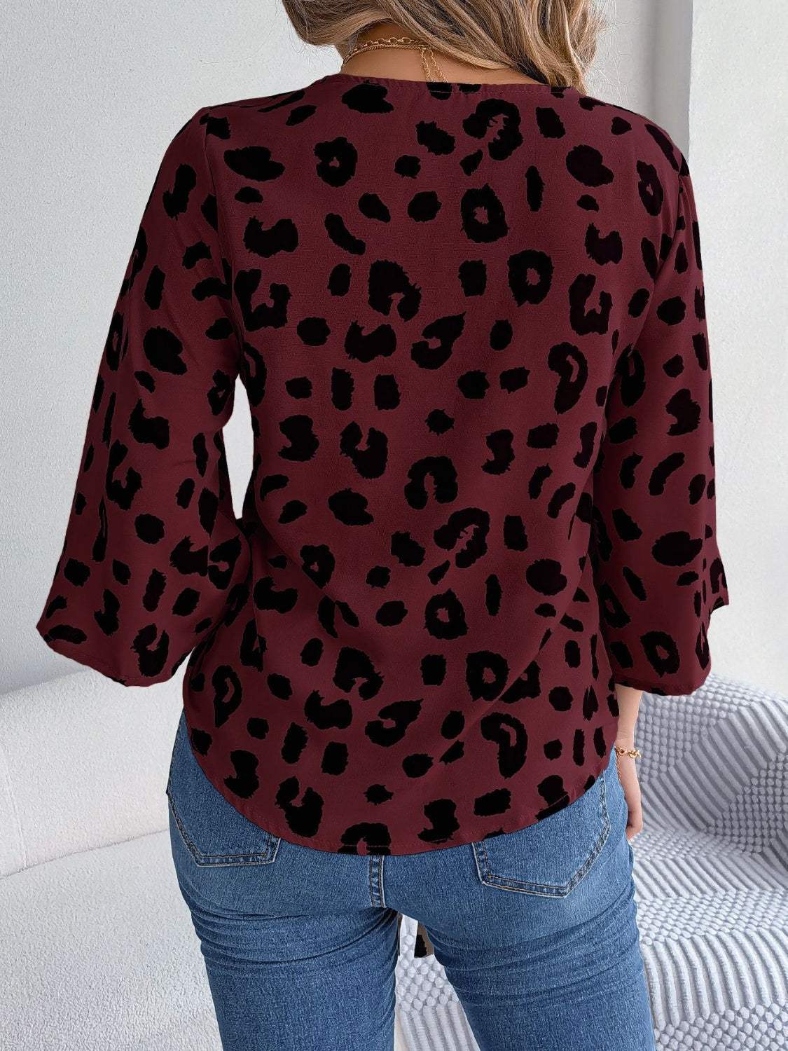 Blouse Avec Imprimé Animalier Pour Femme | Adaptée Aux Occasions Quotidiennes Et Habillées