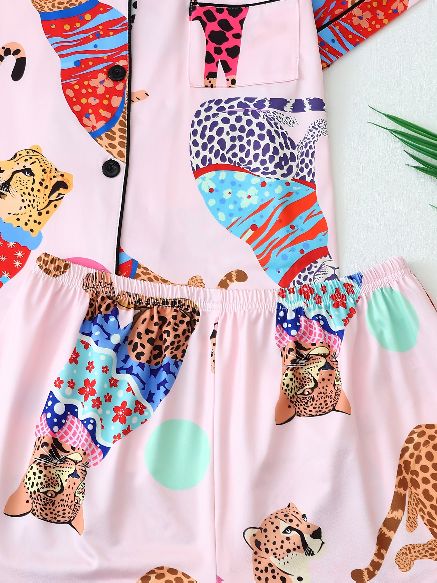 Pyjama pour Femme À Manches Longues Et Pantalon Assorti | Idéal pour Le Sommeil Et La Détente À La Maison