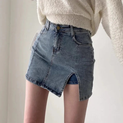 Jupe Taille Haute avec Coupe Ajustée pour Femme | Idéale pour Tenues Décontractées et Habillées