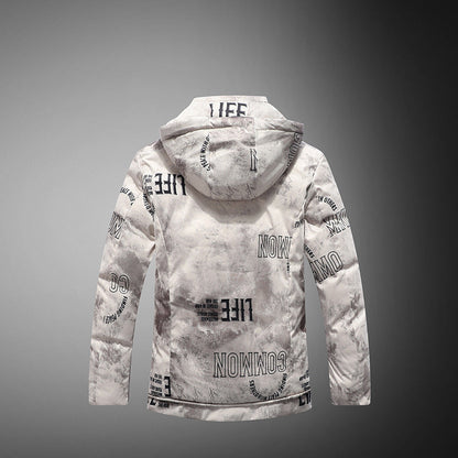 Veste D’Hiver pour Homme avec Capuche Et Multi-Poches | Idéale pour La Saison Froide