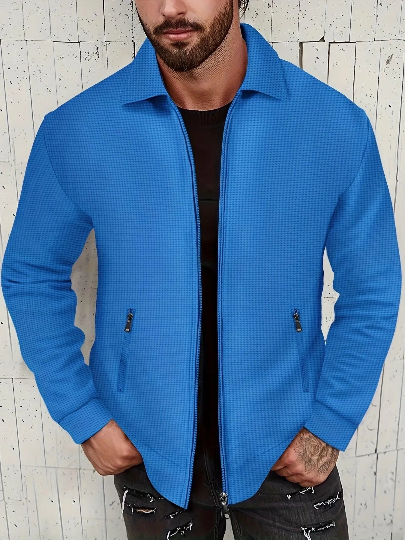 Veste Décontractée Avec Design Couleur Unie Pour Adultes | Idéale Pour Un Usage Quotidien