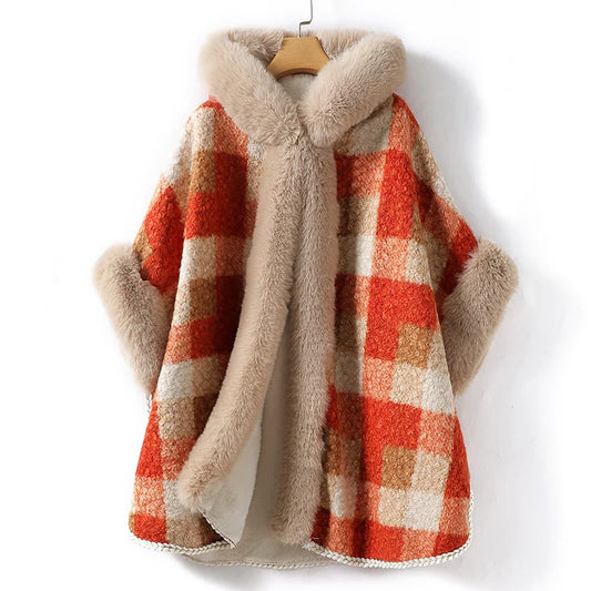 Veste Longue à Col Imitation Fourrure pour Femmes | Idéale pour la Saison Hivernale