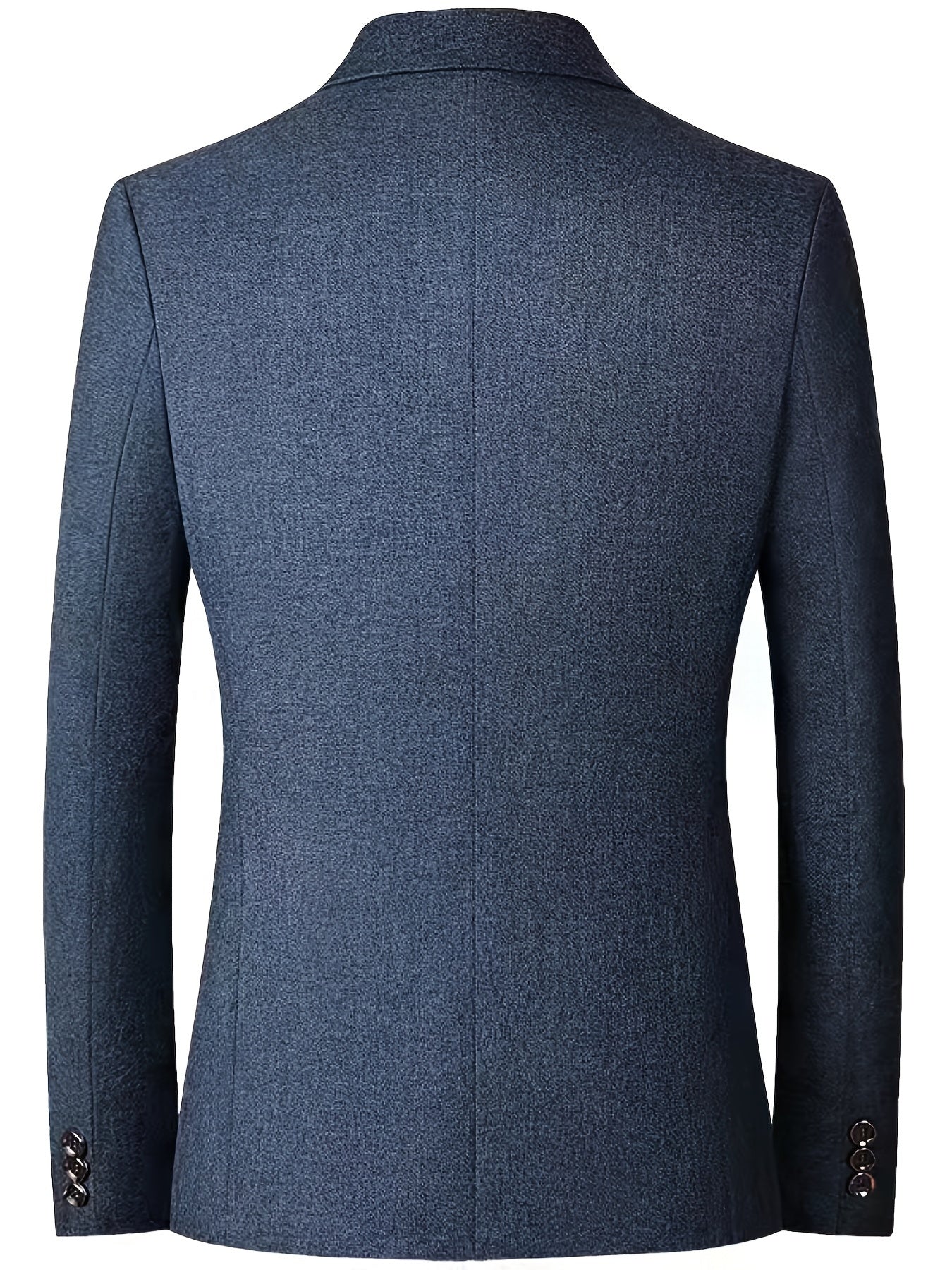 Blazer Slim-Fit avec Fermeture à Deux Boutons pour Homme | Idéal pour les Occasions Professionnelles et Formelles