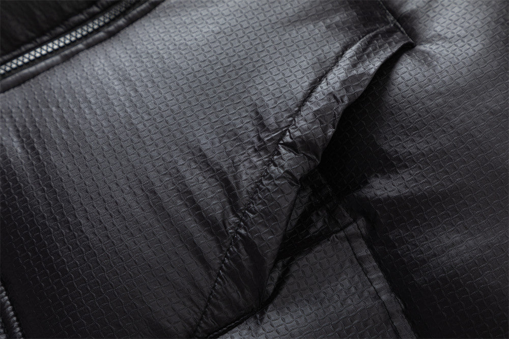 Veste d’Hiver Matelassée avec Col Montant pour Homme | Idéale pour la Saison Froide