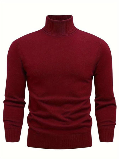 Pull Col Roulé à Manches Longues pour Homme | Idéal pour l’Automne et l’Hiver