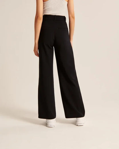 Pantalon Évasé avec Coupe Ajustée pour Femme | Idéal pour le Quotidien et les Sorties