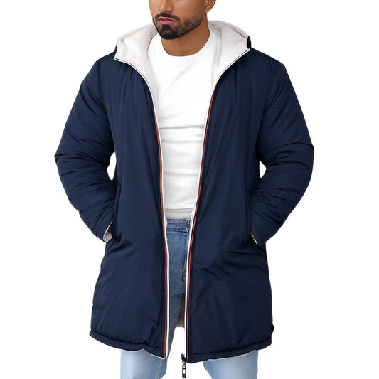 Manteau Réversible pour Homme avec Double Design | Idéal pour L’Hiver