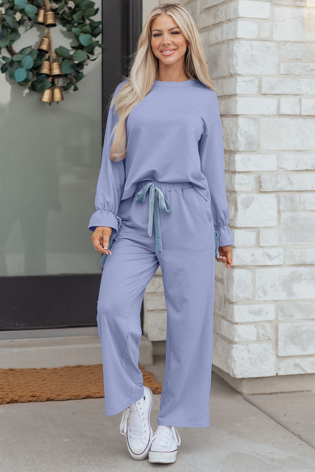 Ensemble top et pantalon pour femmes