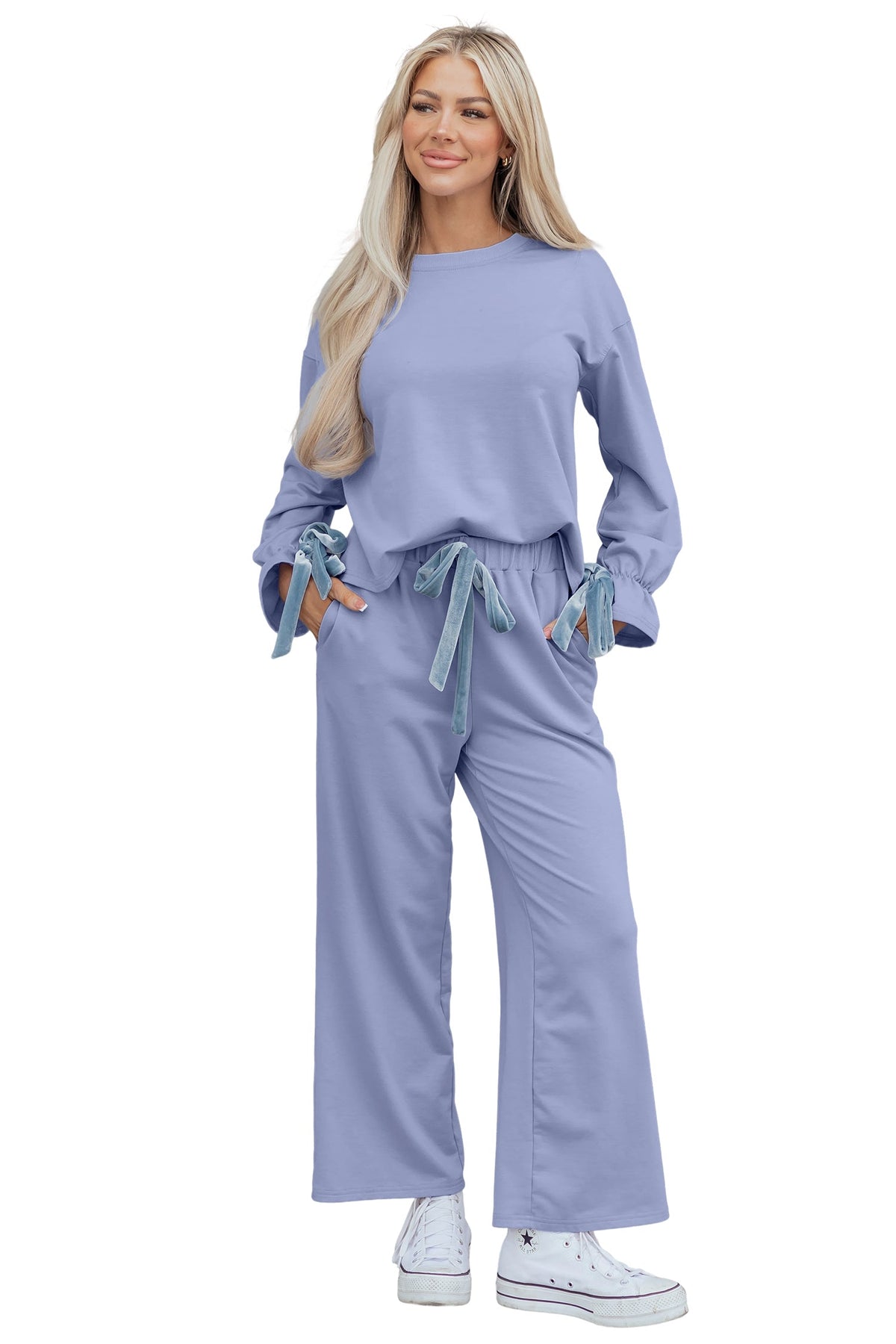 Ensemble top et pantalon pour femmes